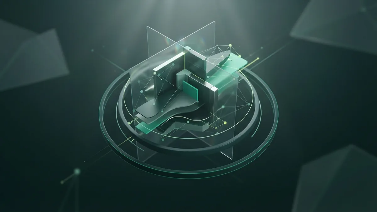 Testing before launch Abstract balanced forms representing careful testing and quality checks before launch