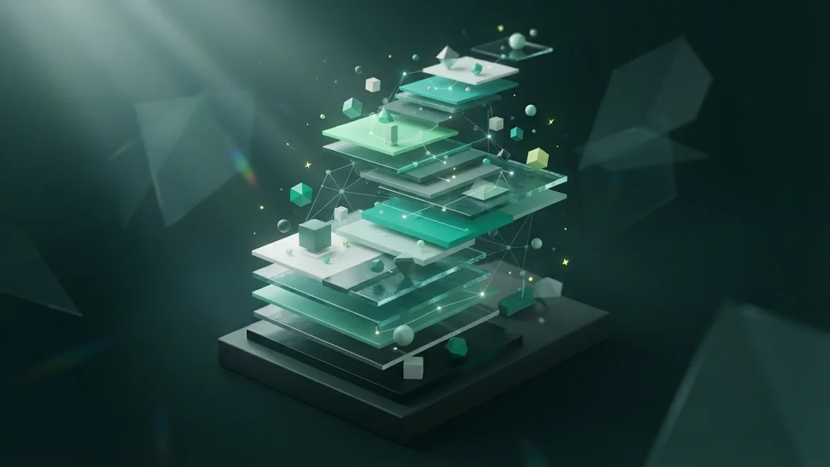 Translucent planes form a steady learning path for new marketers
