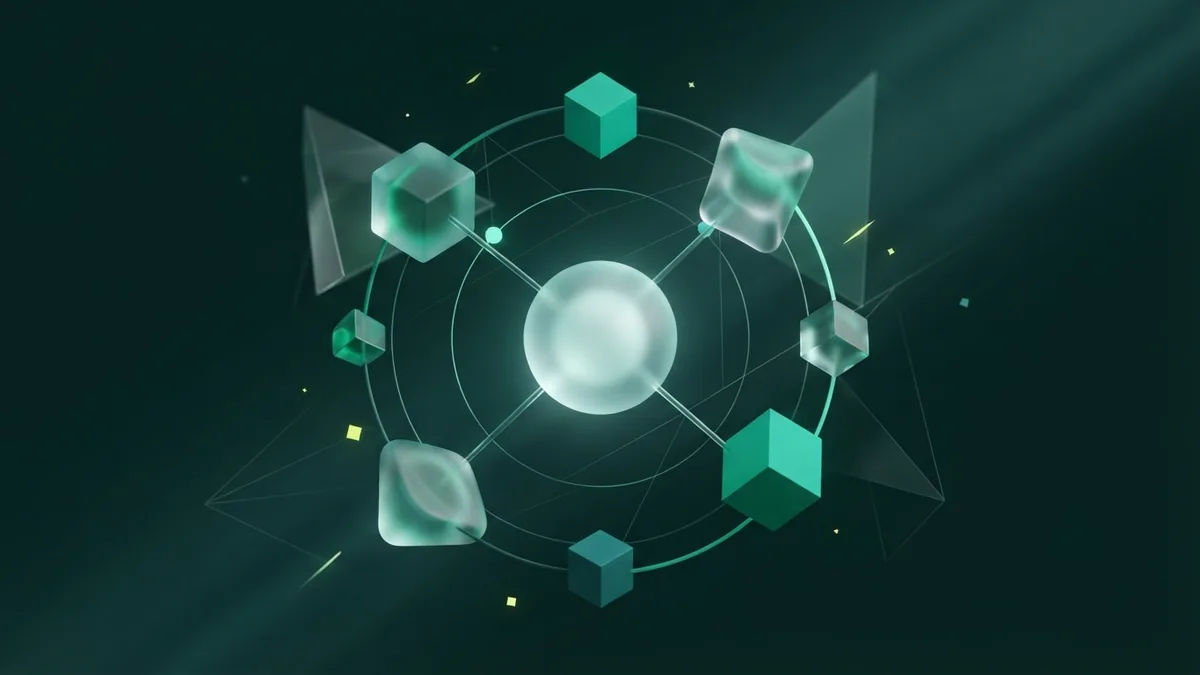 Clear roles in a DSDM team Connected geometric nodes representing clear roles in a DSDM team