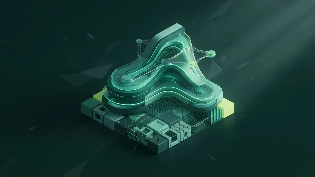 Steady gains from XP Layered emerald structure showing steady growth from small software modules
