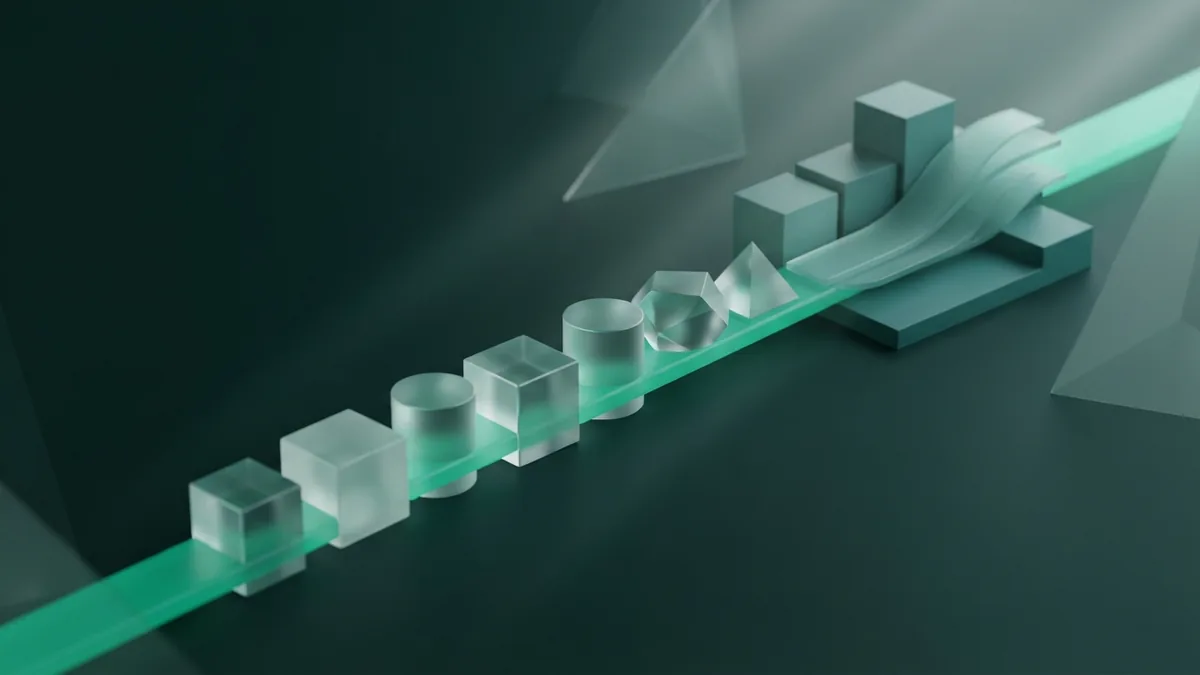 A clear path toward better software Emerald path moving through stable modules to represent software quality gains